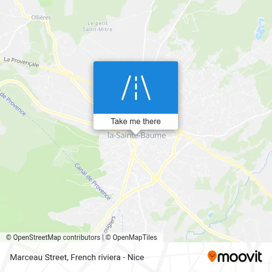 Rue Marceau map