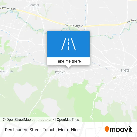 Rue Des Lauriers map