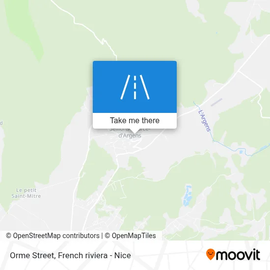 Mapa Rue De L'Orme