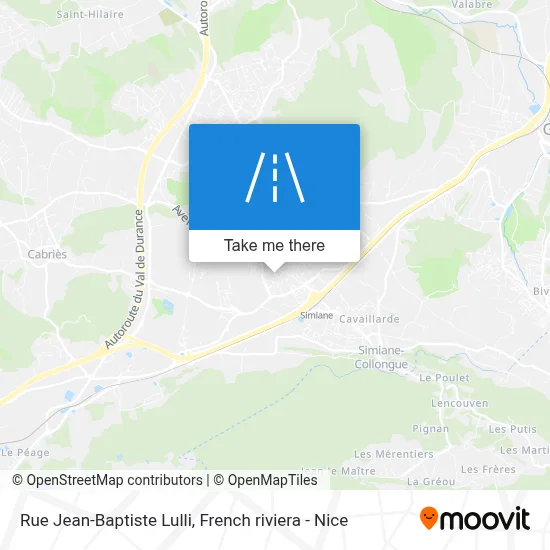 Rue Jean-Baptiste Lulli map
