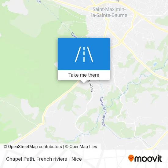 Chemin De La Chapelle map