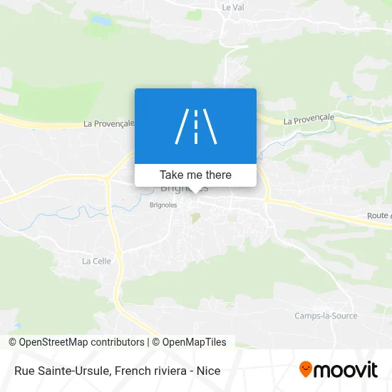 Rue Sainte-Ursule map