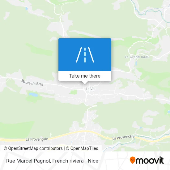 Mapa Rue Marcel Pagnol
