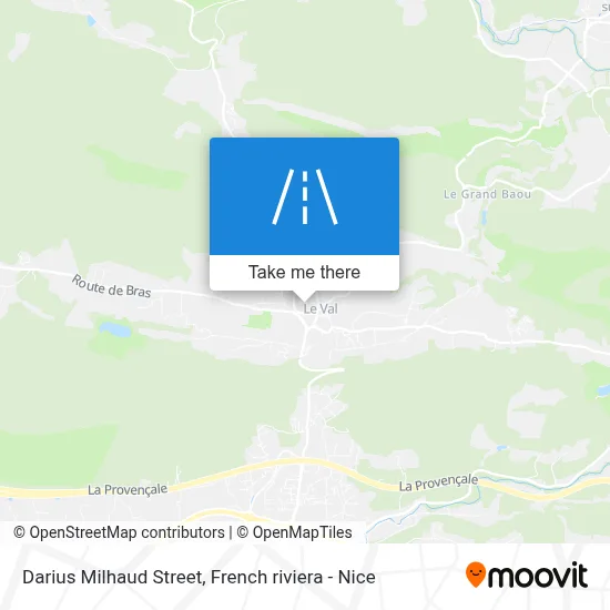 Rue Darius Milhaud map