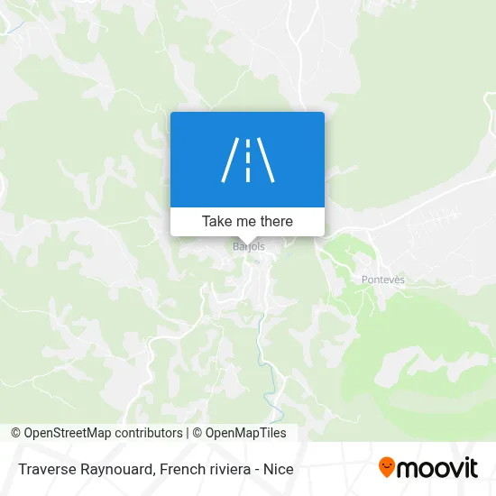 Traverse Raynouard map