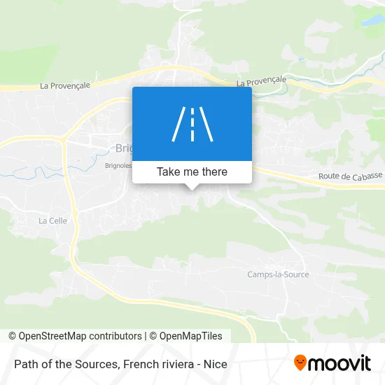 Chemin Des Sources map