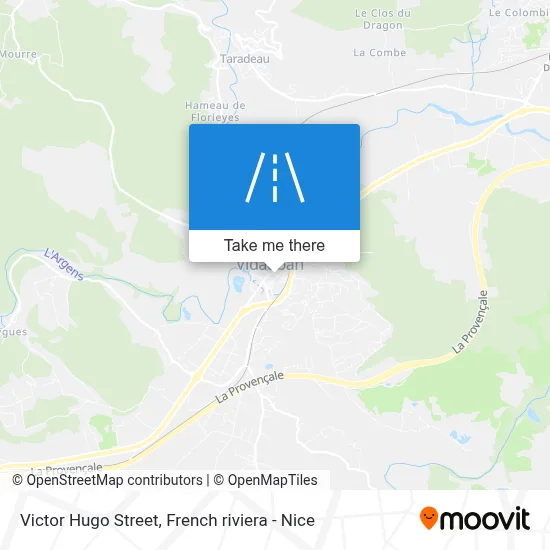 Rue Victor Hugo map