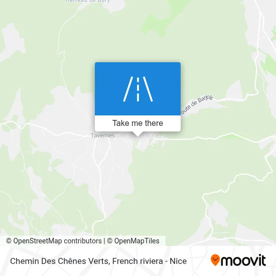 Chemin Des Chênes Verts map