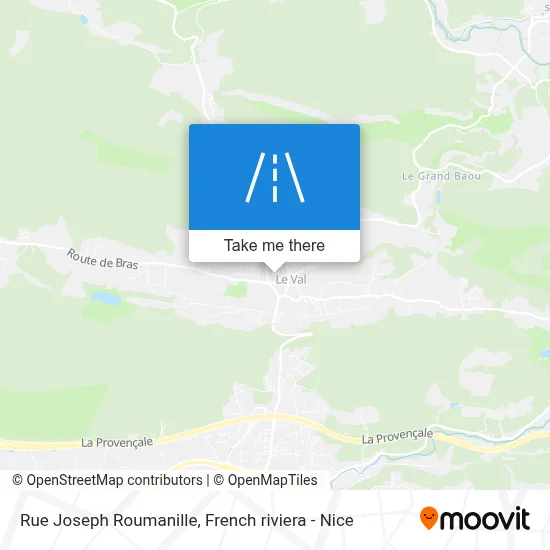 Rue Joseph Roumanille map