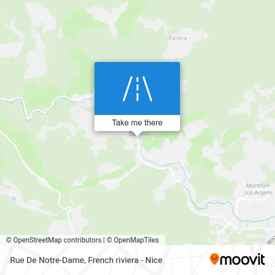 Rue De Notre-Dame map