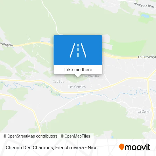 Chemin Des Chaumes map