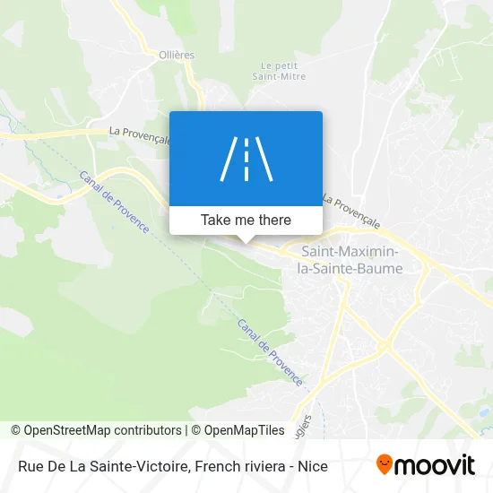 Rue De La Sainte-Victoire map