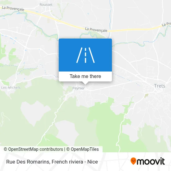 Rue Des Romarins map