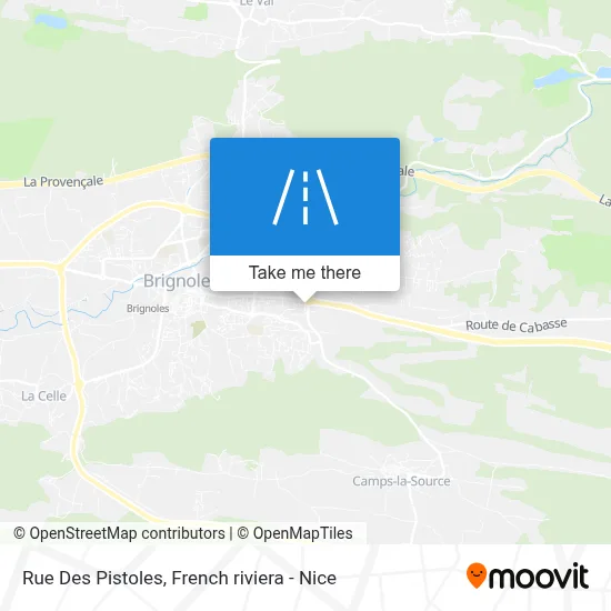 Rue Des Pistoles map