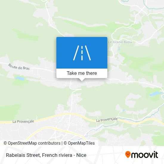 Rue Rabelais map