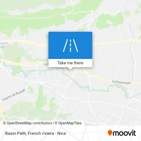 Chemin Du Bassin map
