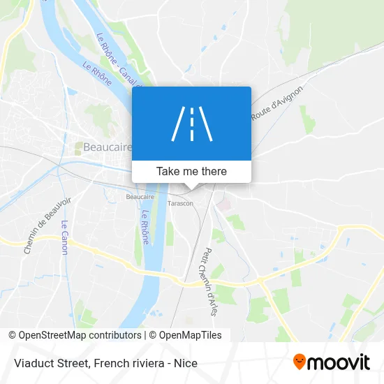 Mapa Rue Du Viaduc