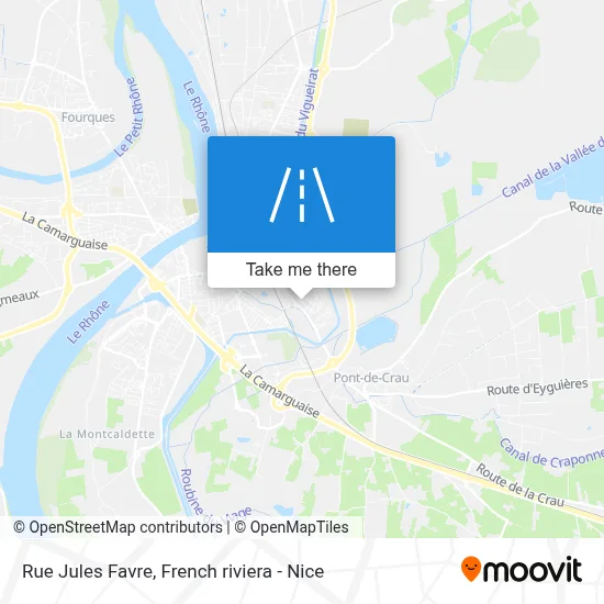 Mapa Rue Jules Favre