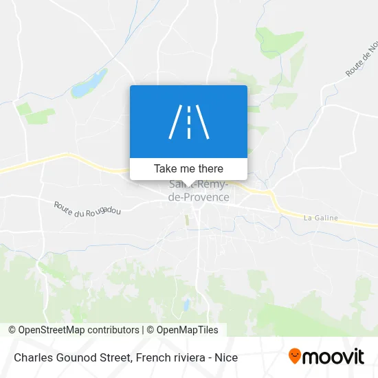 Rue Charles Gounod map
