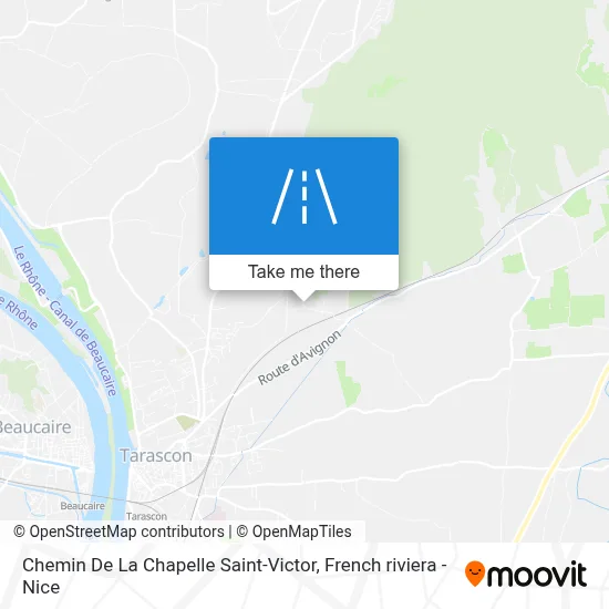 Chemin De La Chapelle Saint-Victor map