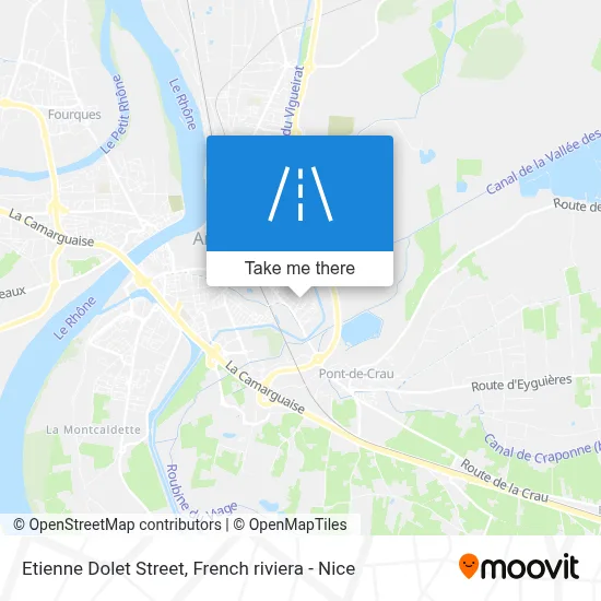 Mapa Rue Etienne Dolet