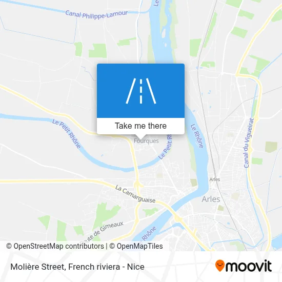 Rue Molière map