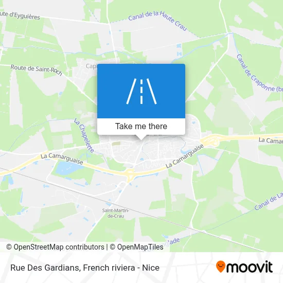 Rue Des Gardians map