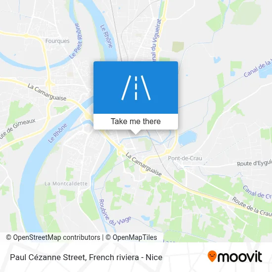 Rue Paul Cézanne map