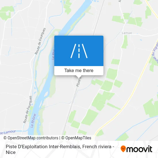 Piste D'Exploitation Inter-Remblais map