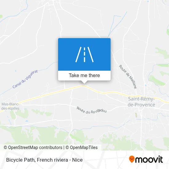Piste Cyclable map