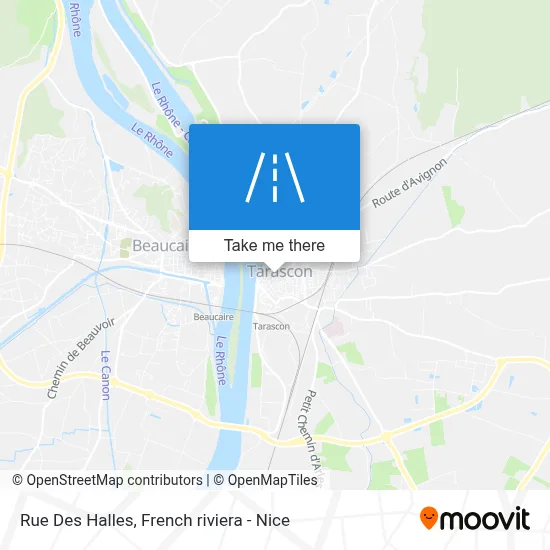 Mapa Rue Des Halles