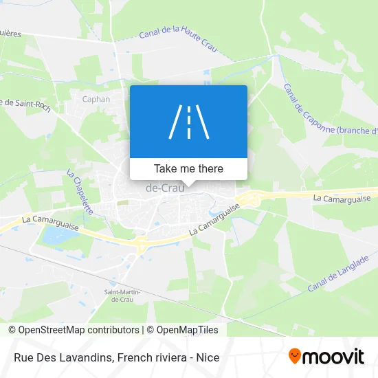 Rue Des Lavandins map