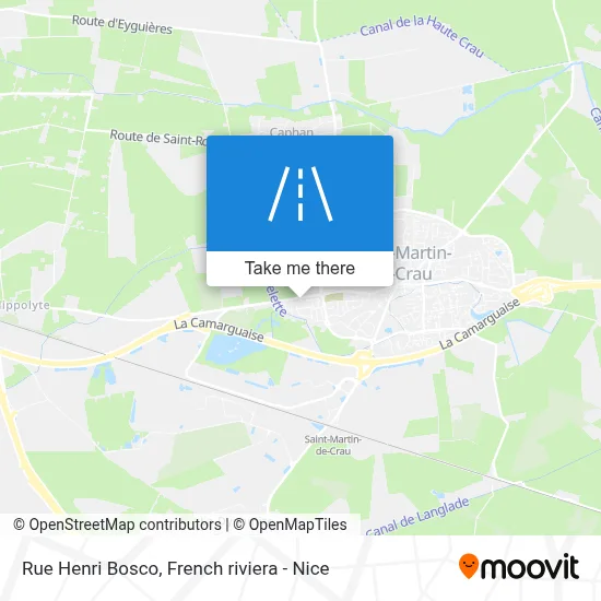 Rue Henri Bosco map