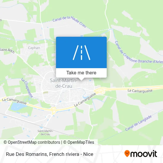 Rue Des Romarins map