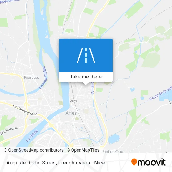Rue Auguste Rodin map