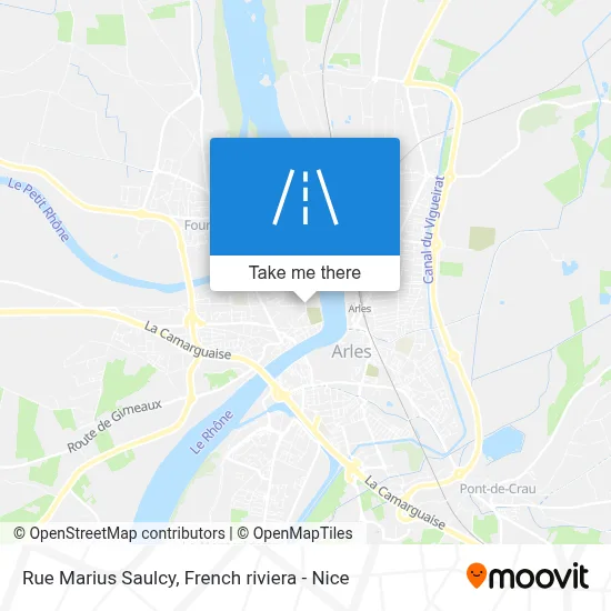 Mapa Rue Marius Saulcy