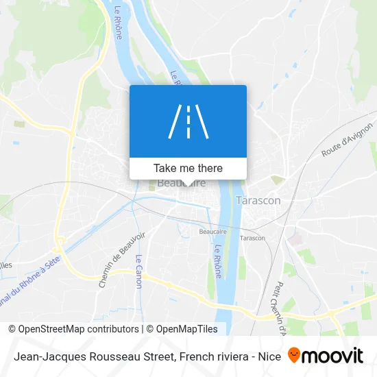 Rue Jean-Jacques Rousseau map