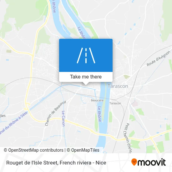 Mapa Rue Rouget De L'Isle