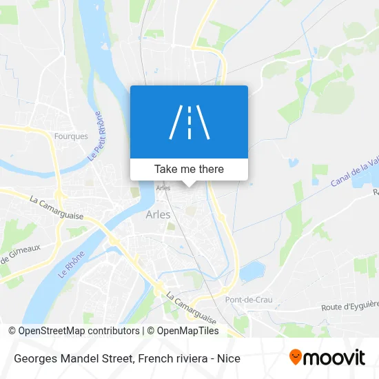 Mapa Rue Georges Mandel