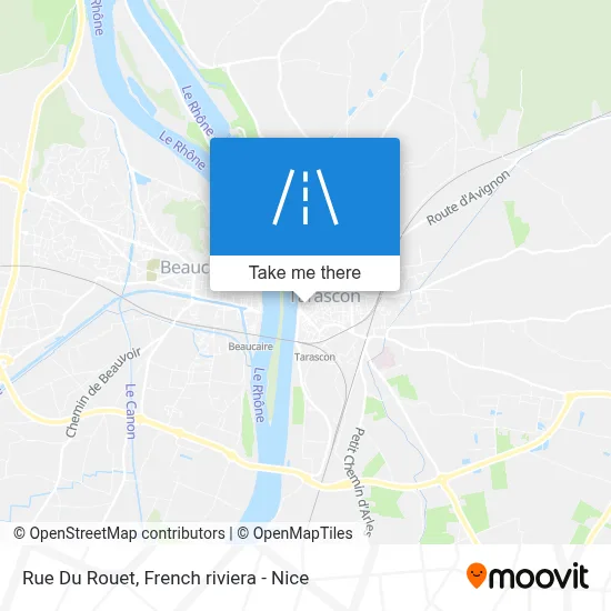 Mapa Rue Du Rouet