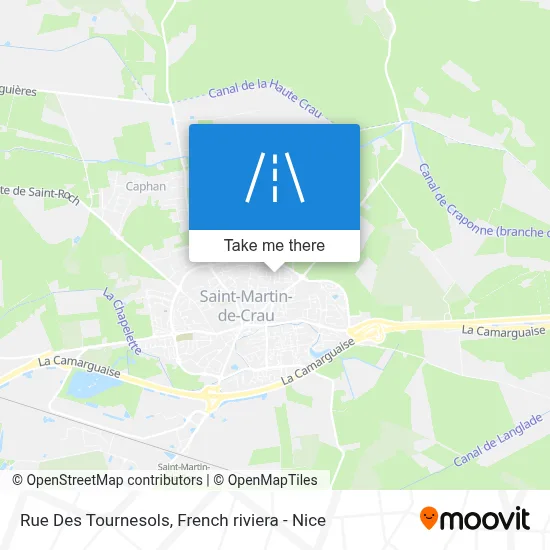 Rue Des Tournesols map