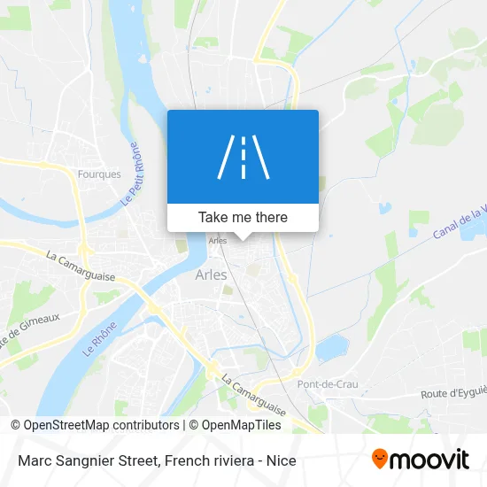 Mapa Rue Marc Sangnier