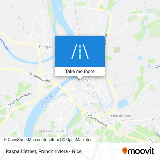 Mapa Rue Raspail