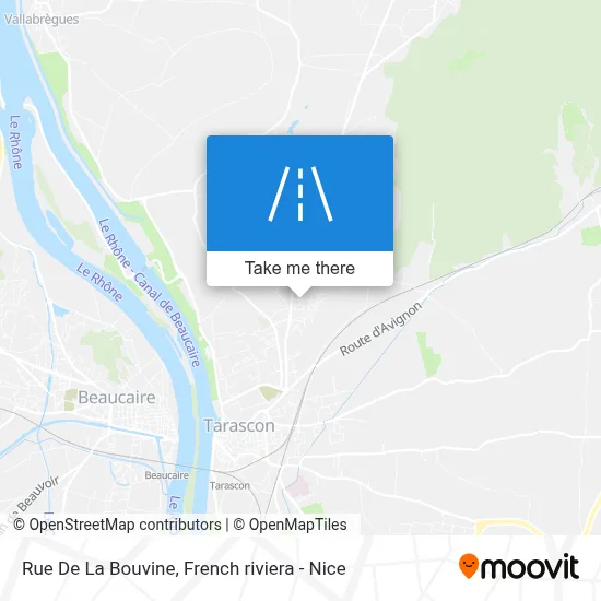 Rue De La Bouvine map