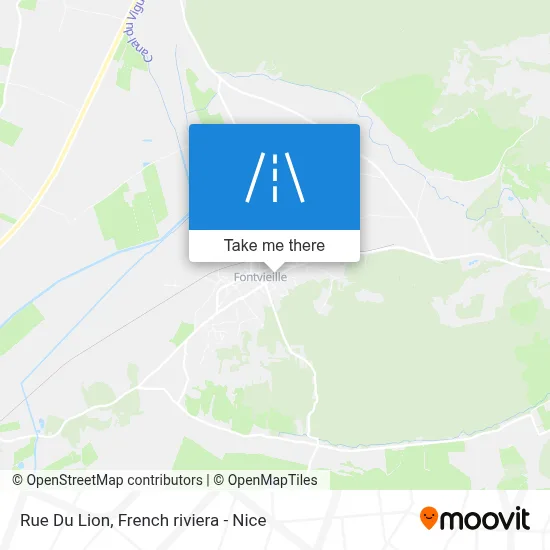 Mapa Rue Du Lion