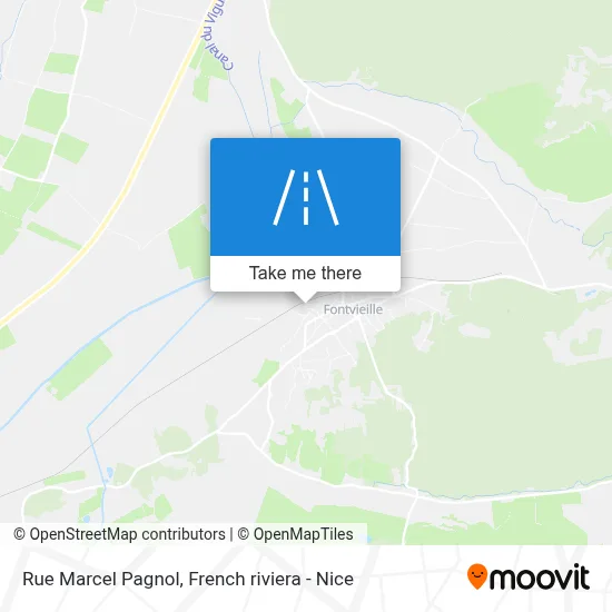 Mapa Rue Marcel Pagnol