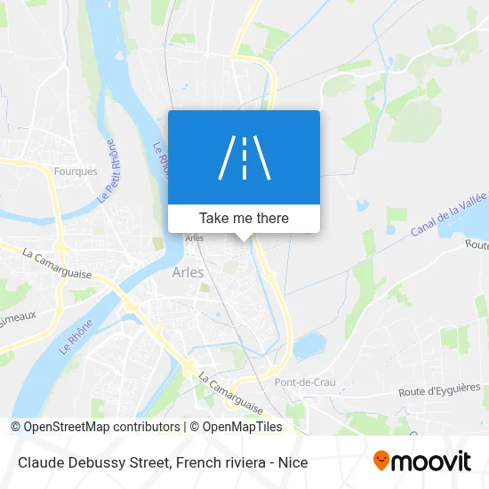 Rue Claude Debussy map