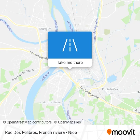 Rue Des Félibres map