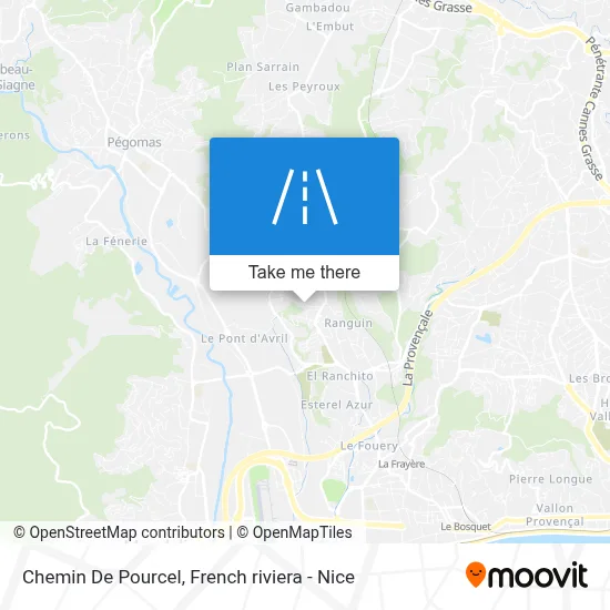 Chemin De Pourcel map