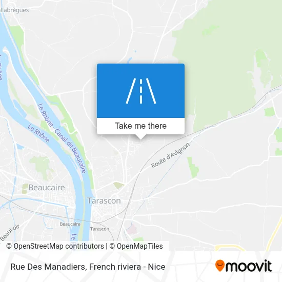 Rue Des Manadiers map